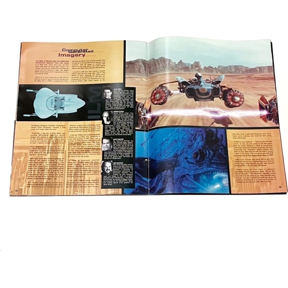 Vintage 1999 Star Wars Episode 1 Phantom Menace Lucasfilm Movie Collector Book - Picture 9 of 16